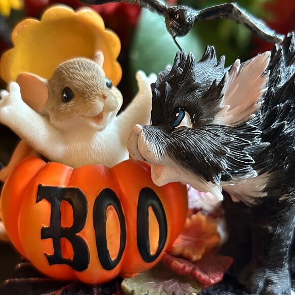 Charming Tails HALLOWEEN “Don’t Be A Scaredy Cat, Have Fun” (85/124) - Picture 13 of 16